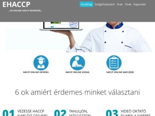 Részletek : eHACCP, az elsÅ Magyar HACCP online rendszer!